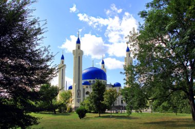 Güney Rusya'nın İslam'ın Tapınağı ile peyzaj