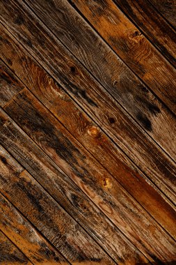 Old wooden plank background natural weathered clipart