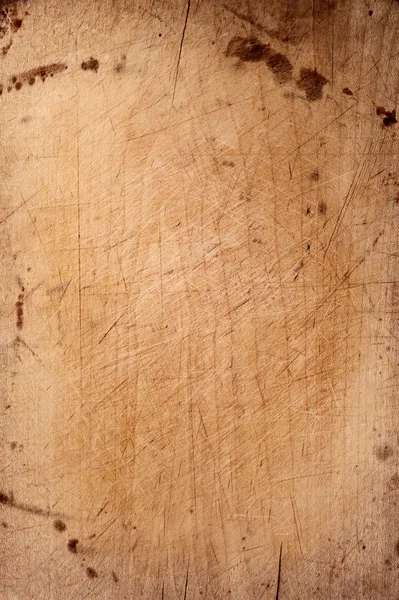 Vieille planche à découper toile de fond en bois — Photo