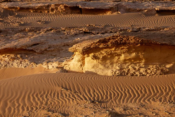 Stor Saharaöknen nära siwa, västra Egypten — Stockfoto