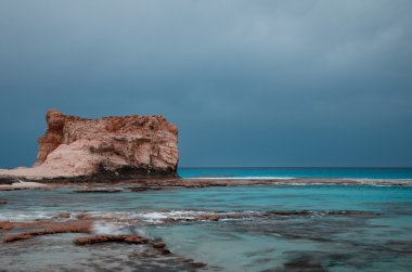 Kleopatra beach lagün yakın marsa matruh, egypt