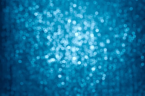 Golden blue glitter sparkles background — Stock Photo, Image