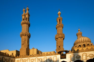 Al-Azhar University and mosque, Cairo, Egypt clipart