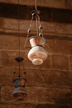 Lamp in Madrasa & Dome of Al-Nassir Mohammed Ibn Qalawan clipart