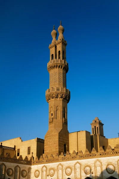 El-Ezher Üniversitesi ve cami, cairo, Mısır — Stok fotoğraf