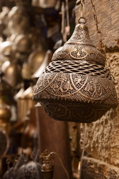 Lámparas en la calle tienda en cairo, Egipto —  Fotos de Stock