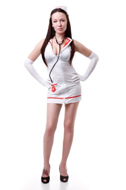 Sexy nurse 8 clipart