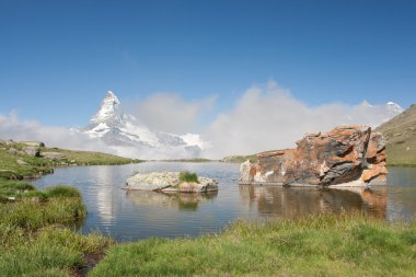 Matterhorn in Alps, Switzerland clipart