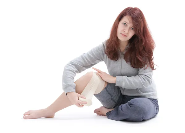 Bolesne kolana — Zdjęcie stockowe