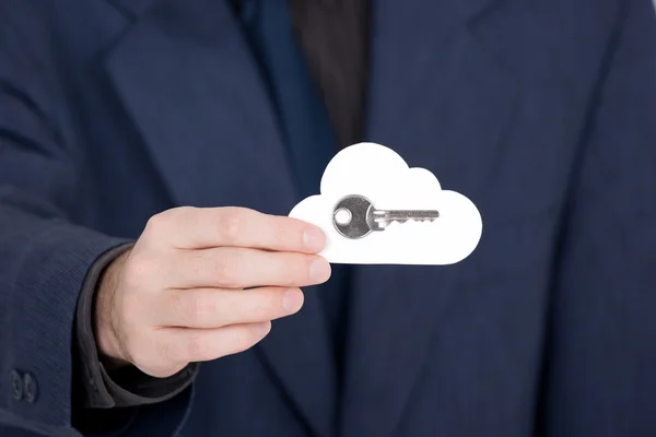 Sicurezza del cloud computing — Foto Stock