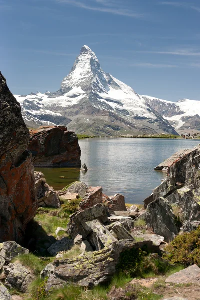 Matterhorn in de Alpen, Zwitserland — Stockfoto