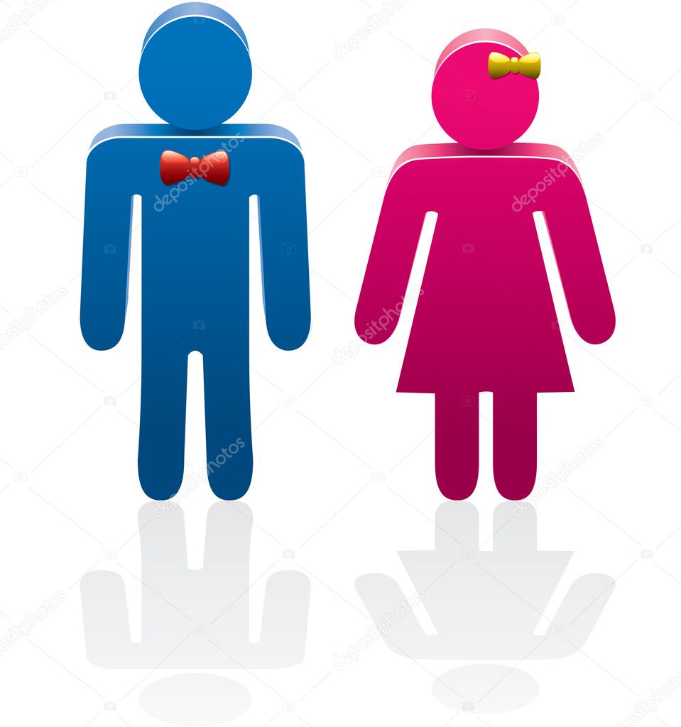Mujer Y Hombre Symbols