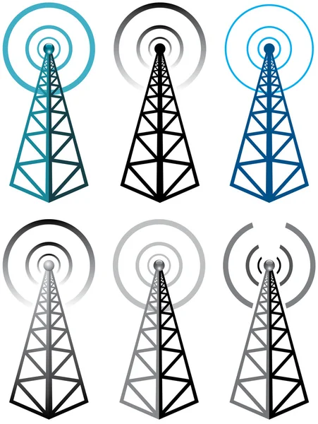 ᐈ Radio tower graphic stock illustrations, Royalty Free radio tower ...