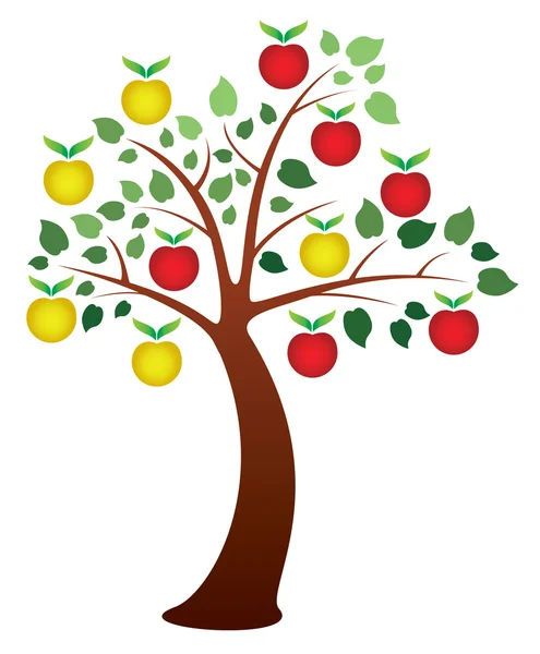 Apple tree Stock Vector Image by ©cherju #24540575