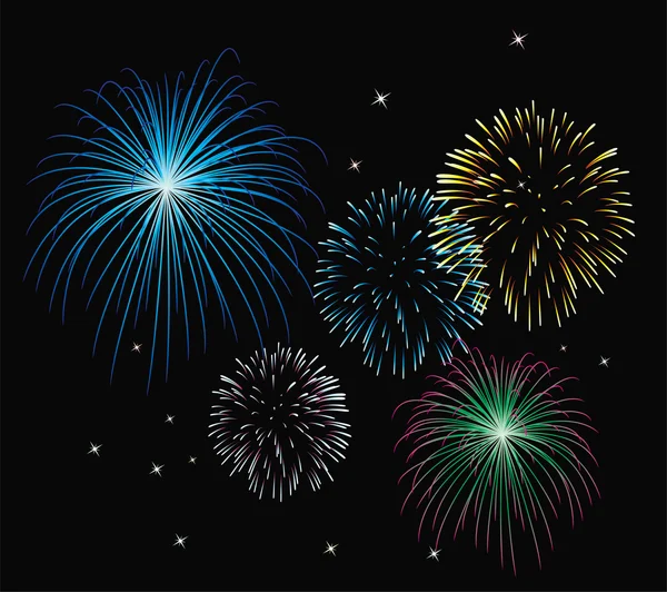 Fireworks Stock Vector Image by ©-Baks- #5785600