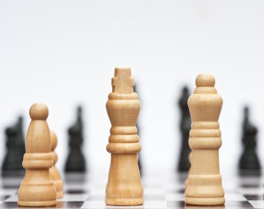 satranç oyunu strateji iş kavramı uygulama