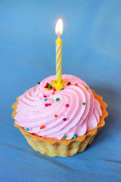 stock image Happy Birthday Cupcake