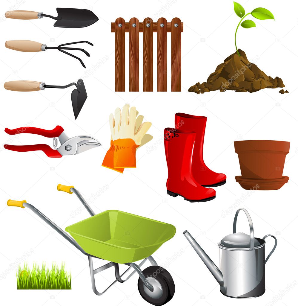 garden shovel clip art