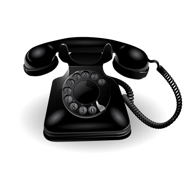 โทรศัพท์ย้อนยุค — ภาพเวกเตอร์สต็อก