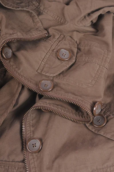 Jaqueta de algodão fundo — Fotografia de Stock