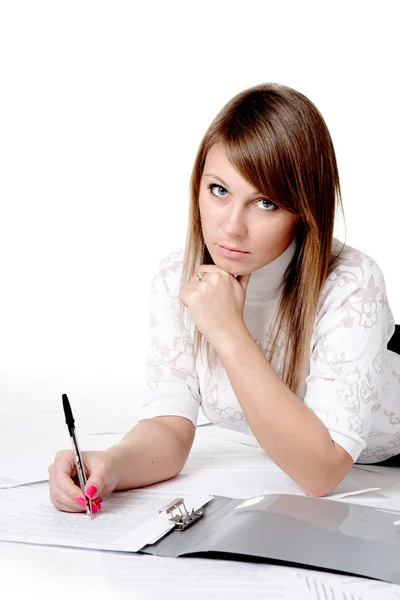 stock image Girl student