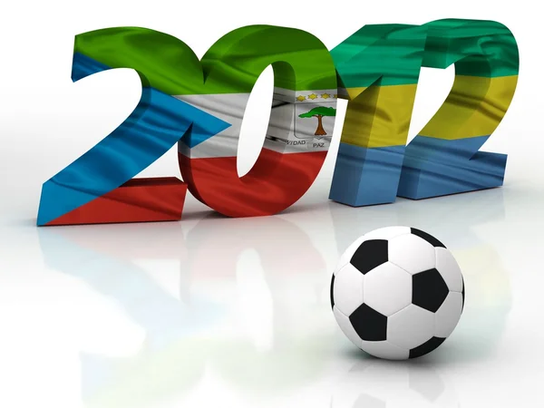 African cup 2012 — Stock Photo, Image