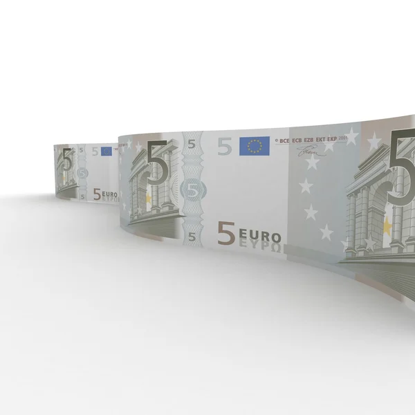 5 Eur Stockfoto