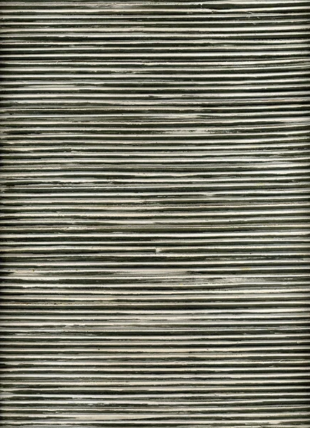 stock image Closeup black and white striped rattan background