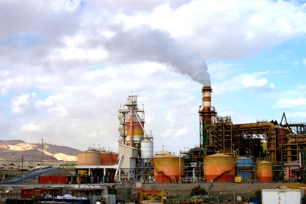 stock image View of Dead Sea Industry