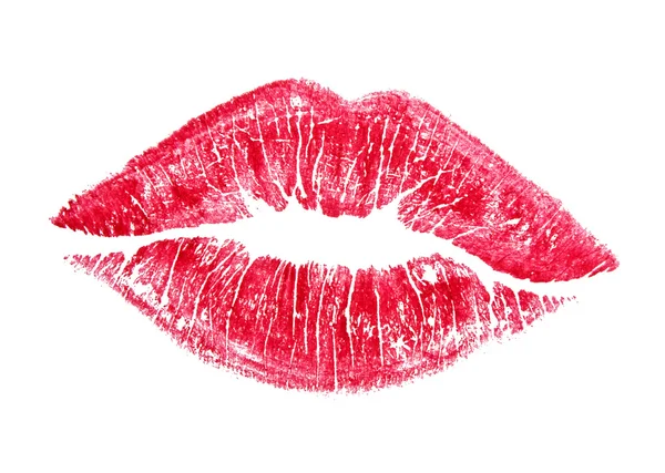Mooie rode lippen — Stockfoto