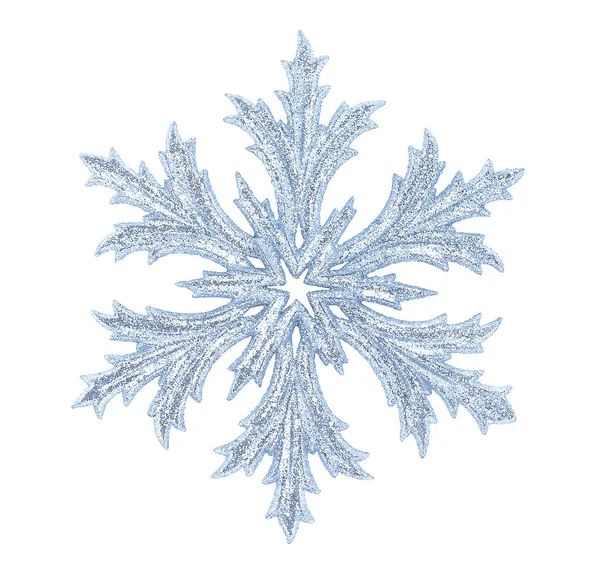 Glanzende sneeuwvlok — Stockfoto