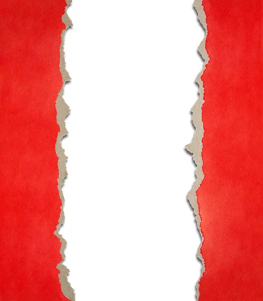 Yırtık kenarlı bir kağıdın arkaplanı — Stok fotoğraf