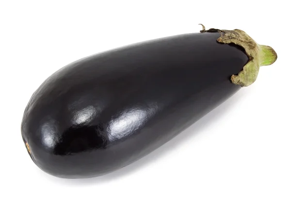 Fresh eggplant isolated on white background — Stock Photo, Image
