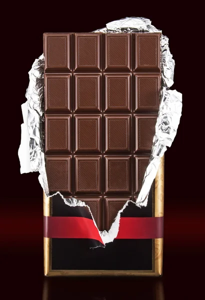 Čokolády s otevřenou krytem — Stock fotografie
