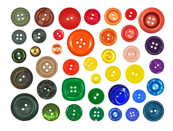 stock image Collection of various buttons