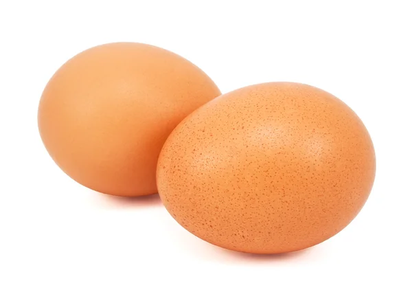 Два яйца — стоковое фото