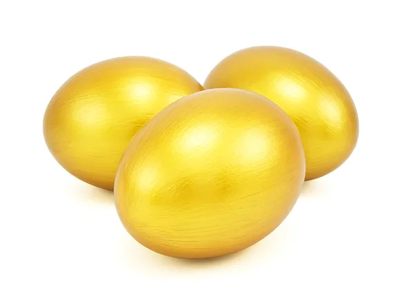 三只金蛋 — 图库照片