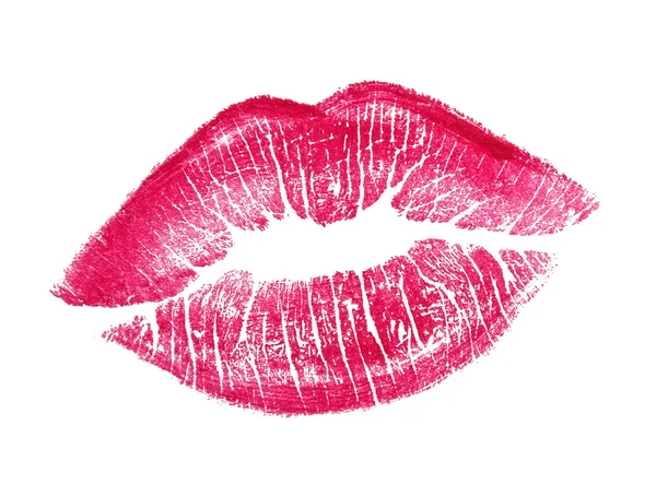 Beautiful red lips Stock Photo