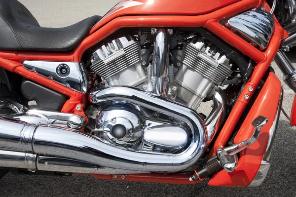 Motor de motocicleta — Fotografia de Stock