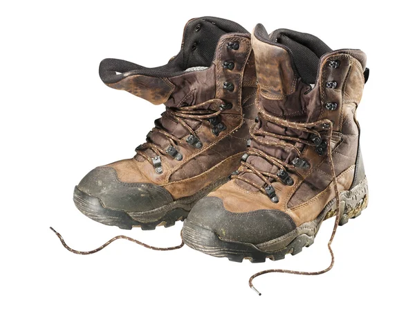 stock image Hiking boots, isolated