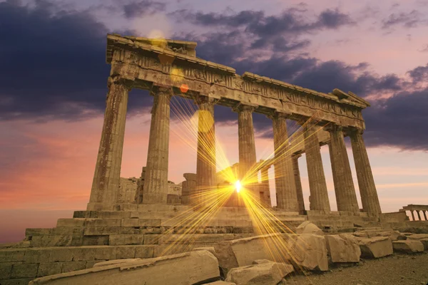 Kreikan temppeli — kuvapankkivalokuva