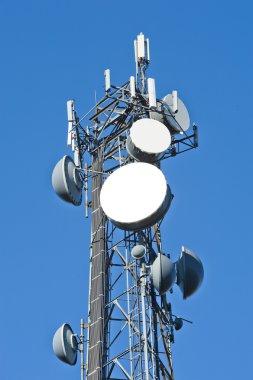 Cell phone antenna tower clipart