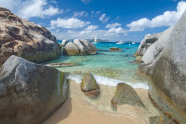 The Baths on Virgin Gorda, clipart