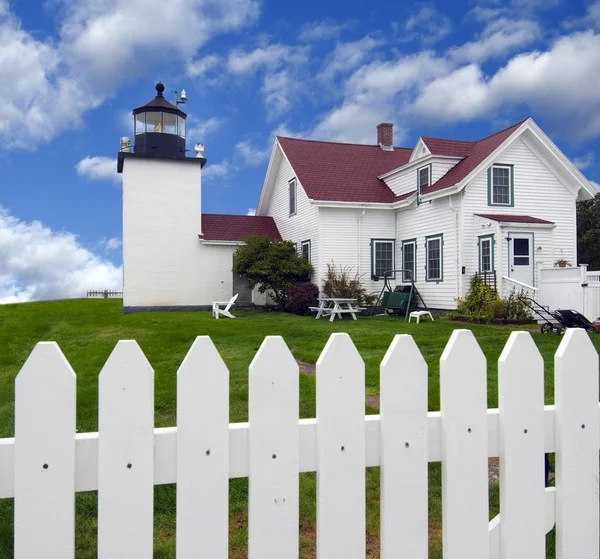 Fort Point Lighthouse — Stock Photo, Image