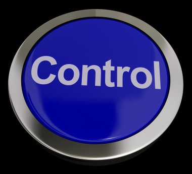 kontrol düğme ya da mavi uzak anahtar