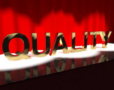 sahnede mükemmellik mükemmellik ve improvem gösteren kaliteli word