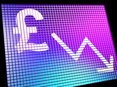 Gbp With Arrow Down Showing Depression Recession And Economic Do clipart