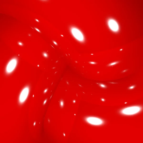 Glänzend roter Hintergrund als futuristisch glänzende Kulisse — Stockfoto