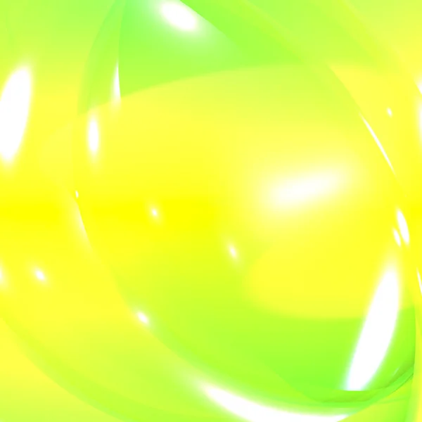 Świeże żółte i zielone tło pokazuje dynamikę i vi — Zdjęcie stockowe