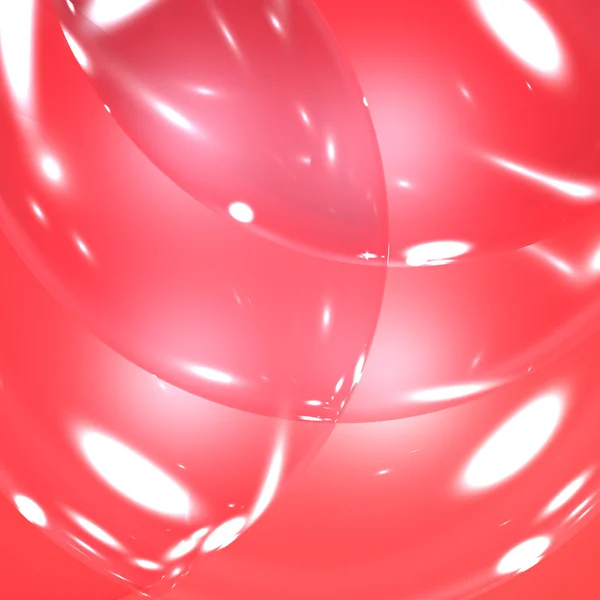Light Streaks On Red Bubbles For Dramatic Background — Stock Photo, Image